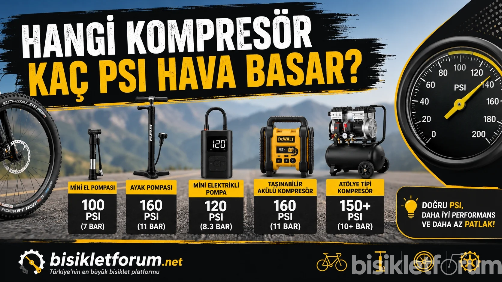 Hangi kompresör kaç PSI hava basar BisikletForum.webp